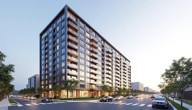 Illustrative render of a residential project by CRC Group, Jaipur