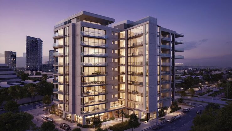 Illustrative render for Auric The Century Park, Bhankrota, Ajmer Road, Jaipur