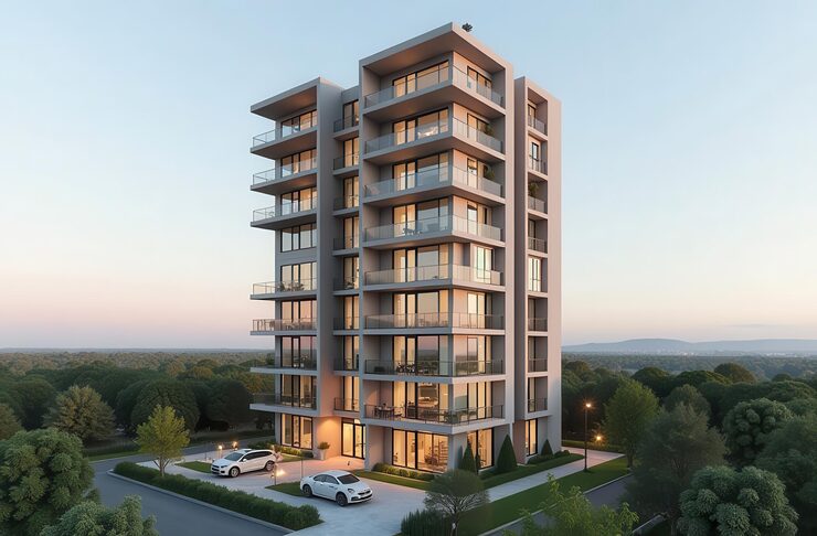Illustrative render for Reverence Ashadeep Upvan, Rajasthan, Jaipur