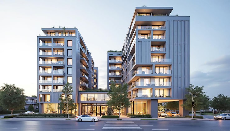 Illustrative render of a residential project by Godrej, Jaipur