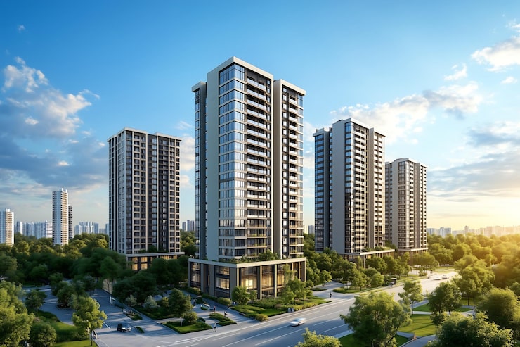 Illustrative render for KGK Amulya, Jagatpura, Jaipur