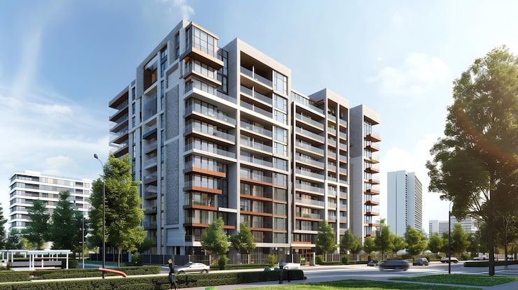 Illustrative render for Reverence Ashadeep Aarvi Heights, Rajasthan, Jaipur