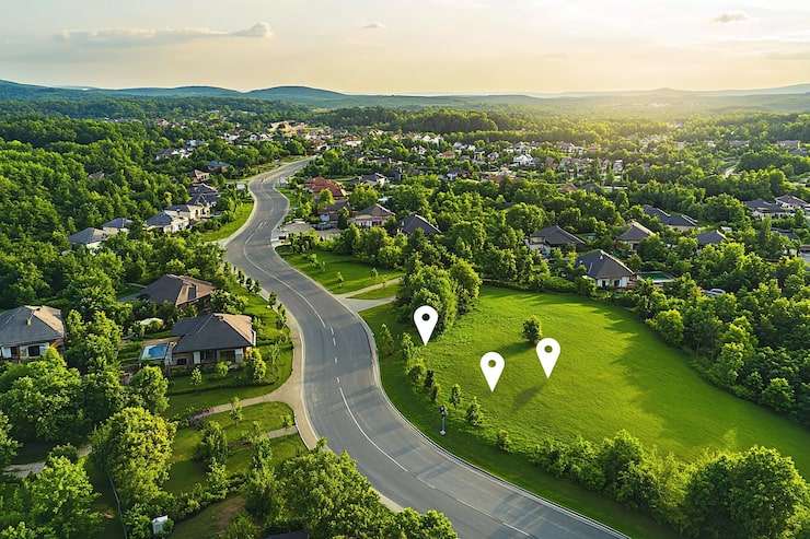 Illustrative render of Aranyaka plots in Jaipur