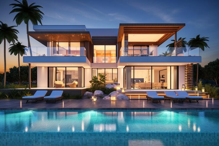 Illustrative render of County Group villas in Jaipur