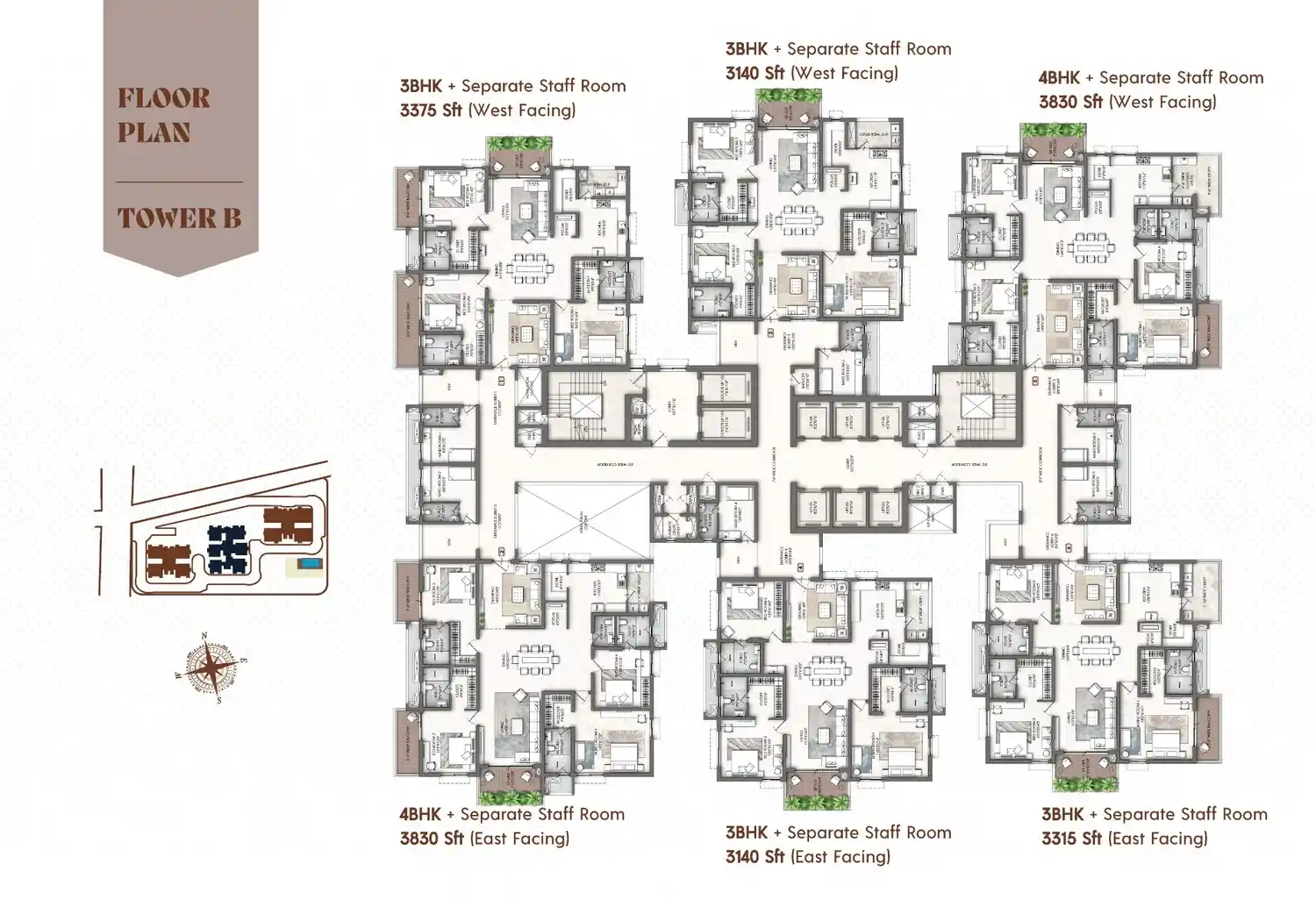 Phase 1 site plan for Nehlia Neemrana farmhouse plots