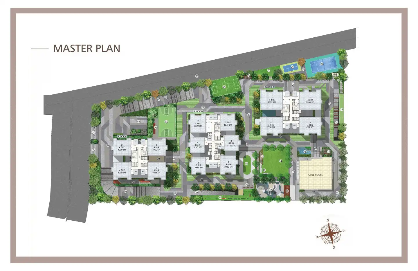 Nehlia Neemrana master plan and site layout