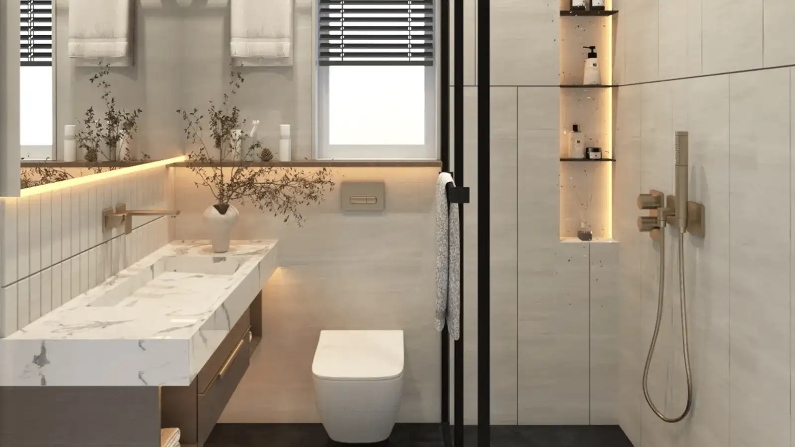 Nehlia Santo Hills Modern Bathroom Design