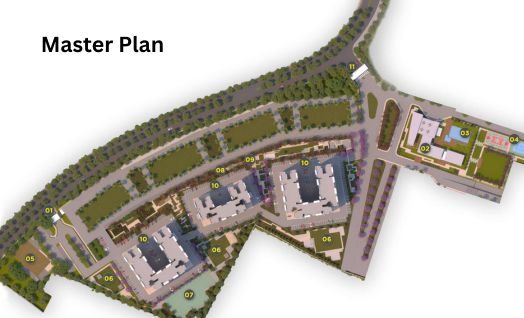 Nehlia Santo Hills Master Plan Layout
